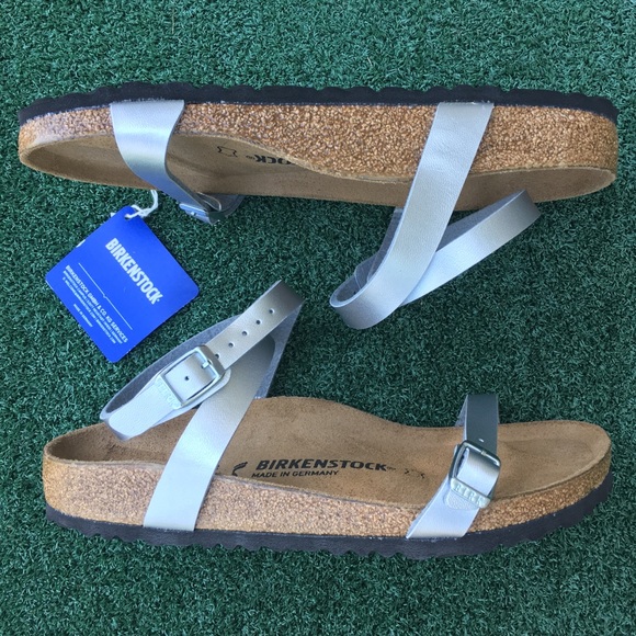 birkenstock daloa silver